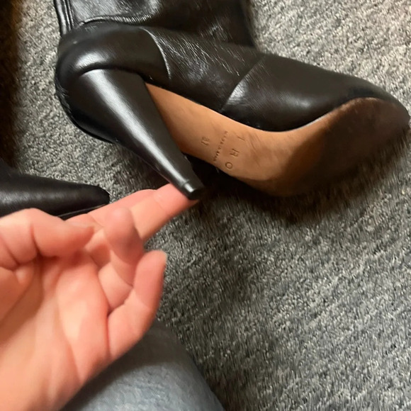Iro MALOOFA BOOT IN BLACK, size 37 - Picture 8 of 13
